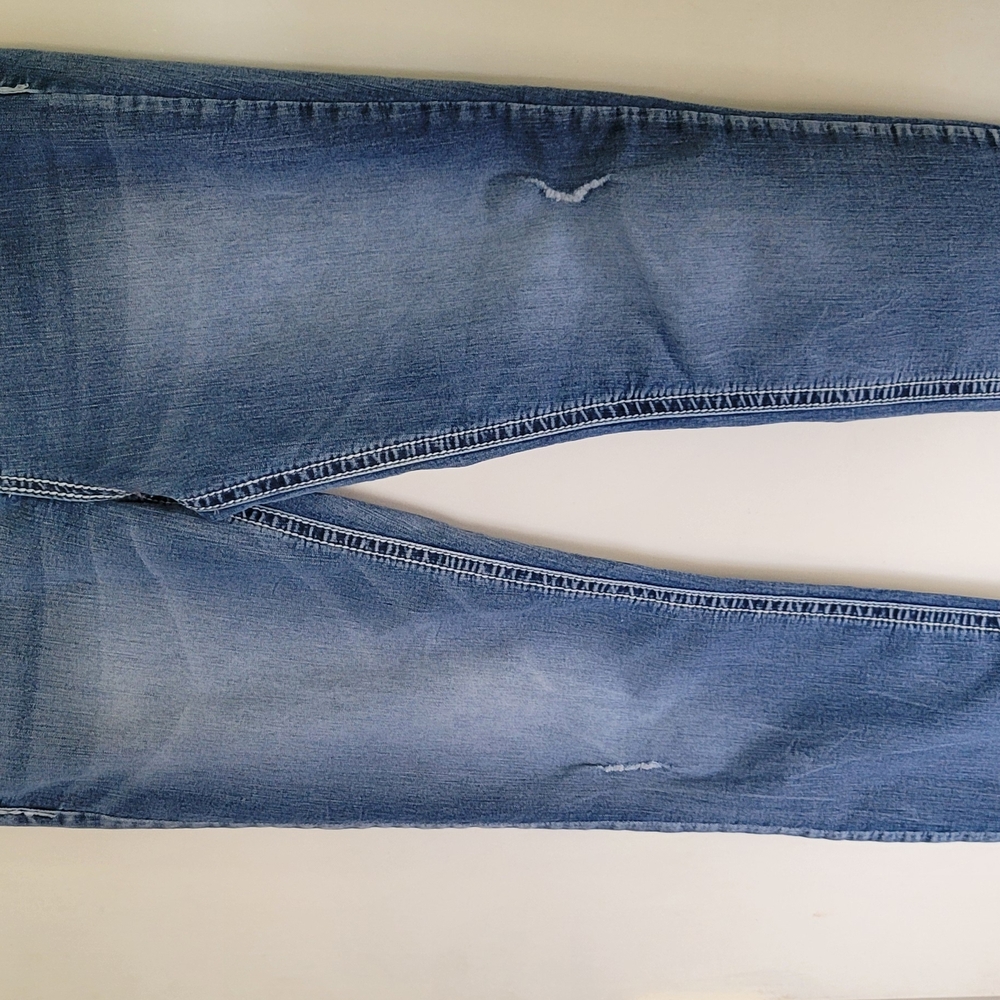 Antique Rivet Straight Leg Jeans